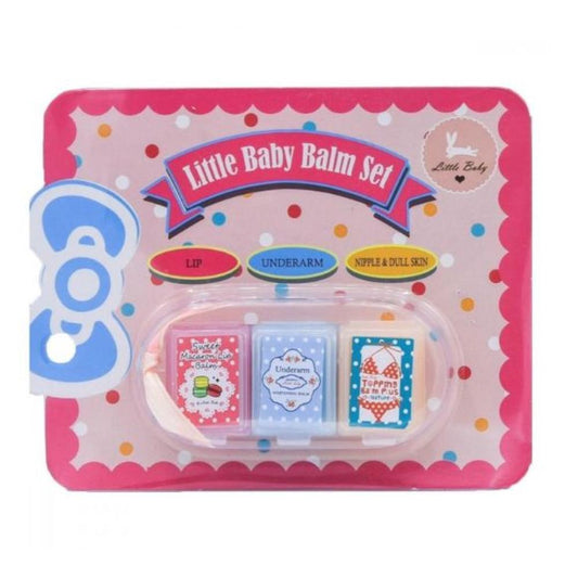 Little Baby Topping Balm Set for Brightening, Moisturizing, and Toning