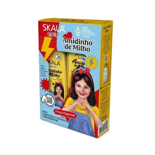 Skala Amido de Milho Shampoo & Conditioner Set for Kids 325ML Each