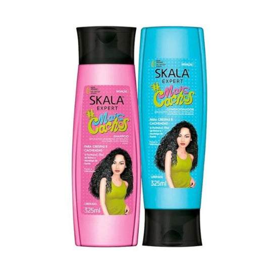 Skala Mais Cachos Kit Shampoo + Condicionador 325ml