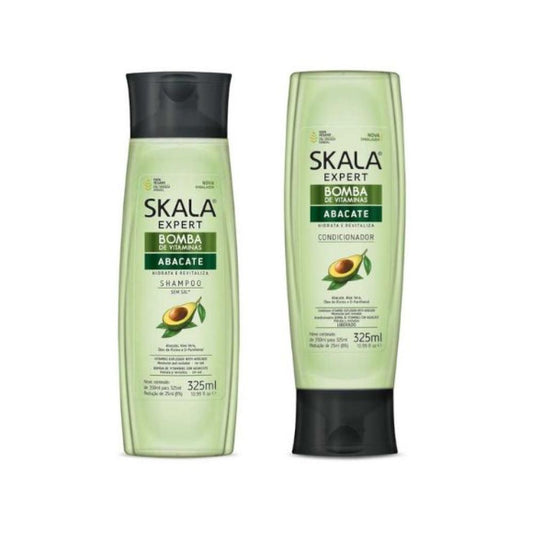 Skala Avocado & Castor Oil Shampoo & Conditioner Set 325ML Each