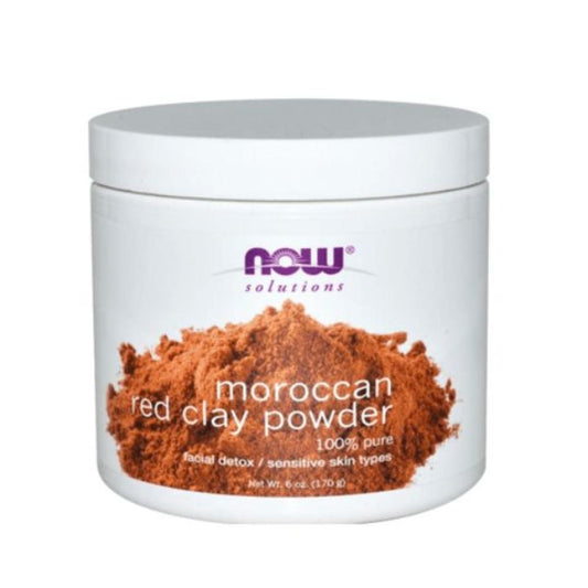 NOW Foods Moroccan Red Clay Powder 170G