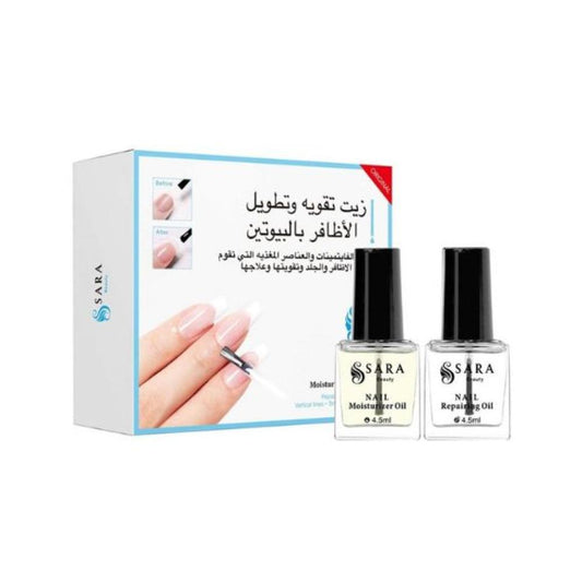 Sara Beauty Nail Strengthening and Growth Kit with Biotin