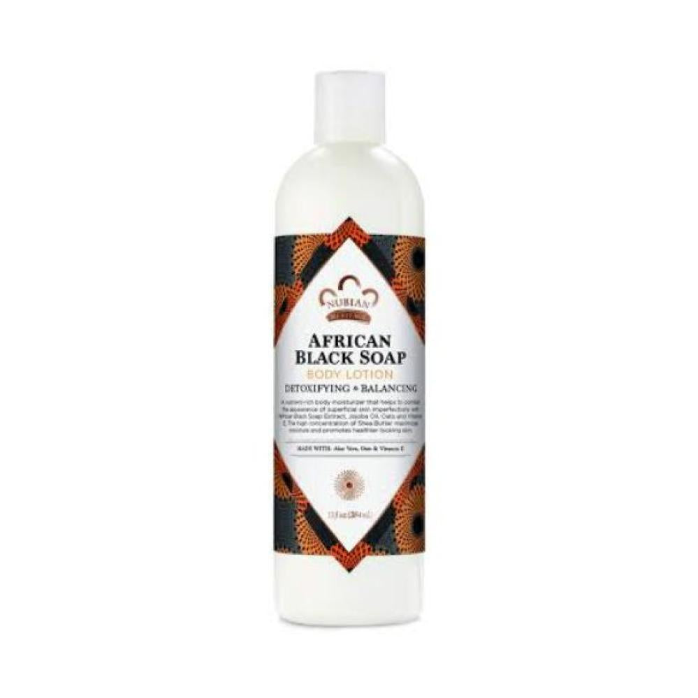 Nubian Heritage Body Lotion with African Black Soap 384ML