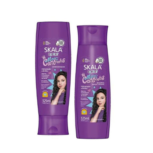 Skala Mais Cachinhos Shampoo & Conditioner Set for Kids with Curly Hair 325ML Each